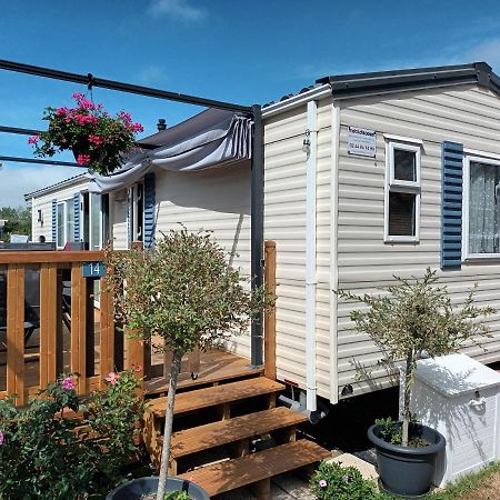 La Chanterie Agreable Mobil-Home Residentiel Normand Saint-Pair-sur-Mer Bagian luar foto