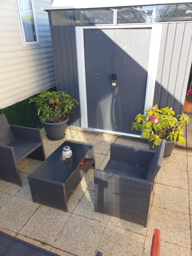 La Chanterie Agreable Mobil-Home Residentiel Normand Saint-Pair-sur-Mer Bagian luar foto